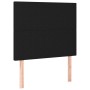 Headboards 2 units of black fabric 80x5x78/88 cm by vidaXL, Headboards and footboards - Ref: Foro24-3116028, Price: 62,35 €, ...