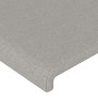 Cabeceros 2 unidades de tela gris claro 90x5x78/88 cm de vidaXL, Cabeceros y pies de cama - Ref: Foro24-3116034, Precio: 65,8...