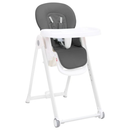 Dark gray aluminum baby high chair by vidaXL, Chairs and high chairs for children - Ref: Foro24-10402, Price: 98,76 €, Discou...