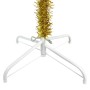 Narrow Christmas tree set with LED and ball gold 180 cm by vidaXL, Christmas trees - Ref: Foro24-3078087, Price: 59,05 €, Dis...