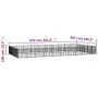 Steel outdoor kennel 47.05 m² by vidaXL, Dog kennels and fences - Ref: Foro24-3124640, Price: 1,00 €, Discount: %