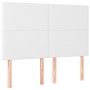 Headboards 4 units white synthetic leather 72x5x78/88 cm by vidaXL, Headboards and footboards - Ref: Foro24-3116143, Price: 1...