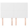 Headboards 4 units white synthetic leather 72x5x78/88 cm by vidaXL, Headboards and footboards - Ref: Foro24-3116143, Price: 1...