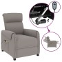 Electric massage chair taupe gray fabric by vidaXL, Electric massage chairs - Ref: Foro24-3143363, Price: 226,10 €, Discount: %