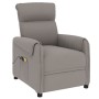 Electric massage chair taupe gray fabric by vidaXL, Electric massage chairs - Ref: Foro24-3143363, Price: 226,10 €, Discount: %