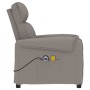 Electric massage chair taupe gray fabric by vidaXL, Electric massage chairs - Ref: Foro24-3143363, Price: 226,10 €, Discount: %