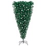 Inverted artificial Christmas tree with lights and balls 180 cm by vidaXL, Christmas trees - Ref: Foro24-3078098, Price: 53,8...