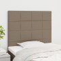 Kopfteile 2 Einheiten taupegrauer Stoff 80x5x78/88 cm von vidaXL, Kopf- und Fußteile - Ref: Foro24-3116310, Preis: 64,99 €, R...