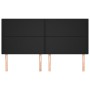 Headboards 4 units of black synthetic leather 90x5x78/88 cm by vidaXL, Headboards and footboards - Ref: Foro24-3116154, Price...