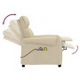 Cream fabric electric massage chair by vidaXL, Electric massage chairs - Ref: Foro24-3143364, Price: 187,77 €, Discount: %