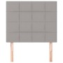 Headboards 2 units of light gray fabric 90x5x78/88 cm by vidaXL, Headboards and footboards - Ref: Foro24-3116314, Price: 67,0...