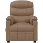 Sillón de masaje elevable cuero sintético color capuchino de vidaXL, Sillones de masaje eléctricos - Ref: Foro24-3143528, Pre...