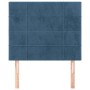 Headboards 2 units of dark blue velvet 90x5x78/88 cm by vidaXL, Headboards and footboards - Ref: Foro24-3116372, Price: 64,99...