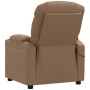 Sillón de masaje elevable cuero sintético color capuchino de vidaXL, Sillones de masaje eléctricos - Ref: Foro24-3143528, Pre...