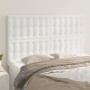 Headboards 4 units white synthetic leather 72x5x78/88 cm by vidaXL, Headboards and footboards - Ref: Foro24-3116423, Price: 1...