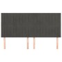 Headboards 4 units of dark gray velvet 100x5x78/88 cm by vidaXL, Headboards and footboards - Ref: Foro24-3116637, Price: 127,...