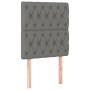 Headboards 2 units of dark gray fabric 80x7x78/88 cm by vidaXL, Headboards and footboards - Ref: Foro24-3116643, Price: 80,59...