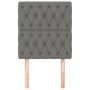 Headboards 2 units of dark gray fabric 80x7x78/88 cm by vidaXL, Headboards and footboards - Ref: Foro24-3116643, Price: 80,59...