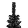 Slim Christmas tree with LEDs and balls black 180 cm by vidaXL, Christmas trees - Ref: Foro24-3078113, Price: 58,12 €, Discou...