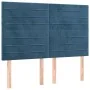 Headboards 4 units dark blue velvet 72x5x78/88 cm by vidaXL, Headboards and footboards - Ref: Foro24-3116524, Price: 94,45 €,...