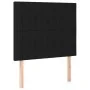 Kopfteile 2 Einheiten aus schwarzem Stoff 90x5x78/88 cm von vidaXL, Kopf- und Fußteile - Ref: Foro24-3116554, Preis: 57,22 €,...