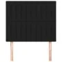 Kopfteile 2 Einheiten aus schwarzem Stoff 90x5x78/88 cm von vidaXL, Kopf- und Fußteile - Ref: Foro24-3116554, Preis: 57,22 €,...