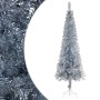 Narrow Christmas tree set with LED and ball silver 150 cm by vidaXL, Christmas trees - Ref: Foro24-3078132, Price: 56,16 €, D...