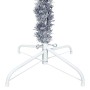 Narrow Christmas tree set with LED and ball silver 150 cm by vidaXL, Christmas trees - Ref: Foro24-3078132, Price: 56,16 €, D...