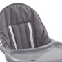 Trona de bebé gris y blanco de vidaXL, Sillas y tronas para niños - Ref: Foro24-10185, Precio: 55,99 €, Descuento: %