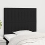 Headboards 2 units of black fabric 80x5x78/88 cm by vidaXL, Headboards and footboards - Ref: Foro24-3116546, Price: 63,55 €, ...