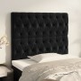 Cabeceros 2 unidades de terciopelo negro 90x7x78/88 cm de vidaXL, Cabeceros y pies de cama - Ref: Foro24-3116706, Precio: 83,...