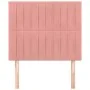 Kopfteile 2 Einheiten aus rosa Samt 90x5x78/88 cm von vidaXL, Kopf- und Fußteile - Ref: Foro24-3116611, Preis: 56,20 €, Rabat...