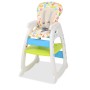 Trona convertible 3 en 1 con mesa azul y verde de vidaXL, Sillas y tronas para niños - Ref: Foro24-10142, Precio: 168,88 €, D...