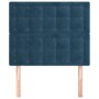 Headboards 2 units of dark blue velvet 80x5x78/88 cm by vidaXL, Headboards and footboards - Ref: Foro24-3116800, Price: 65,84...