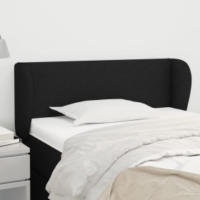 Cabecero de tela negro 83x23x78/88 cm de vidaXL, Cabeceros y pies de cama - Ref: Foro24-3116840, Precio: 45,27 €, Descuento: %