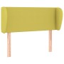 Green fabric headboard 83x23x78/88 cm by vidaXL, Headboards and footboards - Ref: Foro24-3116845, Price: 41,99 €, Discount: %