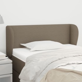 Taupe gray fabric headboard 93x23x78/88 cm by vidaXL, Headboards and footboards - Ref: Foro24-3116850, Price: 52,99 €, Discou...