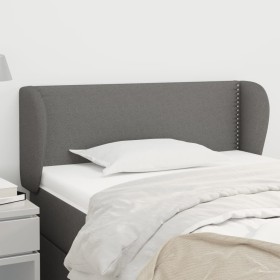 Dark gray fabric headboard 93x23x78/88 cm by vidaXL, Headboards and footboards - Ref: Foro24-3116987, Price: 50,99 €, Discoun...