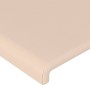 Cabecero de cuero sintético color capuchino 93x23x78/88 cm de vidaXL, Cabeceros y pies de cama - Ref: Foro24-3116947, Precio:...