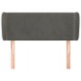 Dark gray velvet headboard 93x23x78/88 cm by vidaXL, Headboards and footboards - Ref: Foro24-3117041, Price: 53,18 €, Discoun...