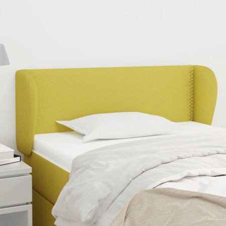 Green fabric headboard 103x23x78/88 cm by vidaXL, Headboards and footboards - Ref: Foro24-3117001, Price: 41,76 €, Discount: %