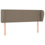 Cabecero de tela gris taupe 147x23x78/88 cm de vidaXL, Cabeceros y pies de cama - Ref: Foro24-3116866, Precio: 69,99 €, Descu...