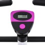 Bicicleta estática con resistencia de cinta morada de vidaXL, Bicicletas estáticas - Ref: Foro24-92011, Precio: 133,40 €, Des...