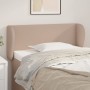 Cappuccino synthetic leather headboard 103x23x78/88 cm by vidaXL, Headboards and footboards - Ref: Foro24-3116953, Price: 50,...