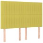 Headboards 4 units green fabric 72x5x78/88 cm by vidaXL, Headboards and footboards - Ref: Foro24-3116575, Price: 107,99 €, Di...