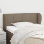 Cabecero de tela gris taupe 103x23x78/88 cm de vidaXL, Cabeceros y pies de cama - Ref: Foro24-3117138, Precio: 52,55 €, Descu...