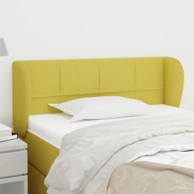 Green fabric headboard 93x23x78/88 cm by vidaXL, Headboards and footboards - Ref: Foro24-3117133, Price: 44,99 €, Discount: %