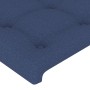 Cabeceros 2 unidades de tela azul 90x5x78/88 cm de vidaXL, Cabeceros y pies de cama - Ref: Foro24-3116754, Precio: 70,99 €, D...