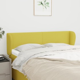 Green fabric headboard 147x23x78/88 cm by vidaXL, Headboards and footboards - Ref: Foro24-3116869, Price: 55,99 €, Discount: %