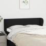 Black fabric headboard 147x23x78/88 cm by vidaXL, Headboards and footboards - Ref: Foro24-3116864, Price: 67,09 €, Discount: %